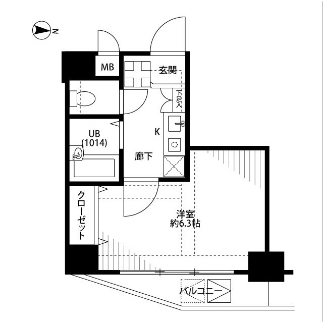 東京都：プレール・ドゥーク住吉の賃貸物件画像