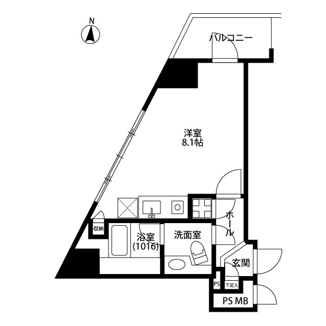 東京都：グレイス高輪タワーの賃貸物件画像