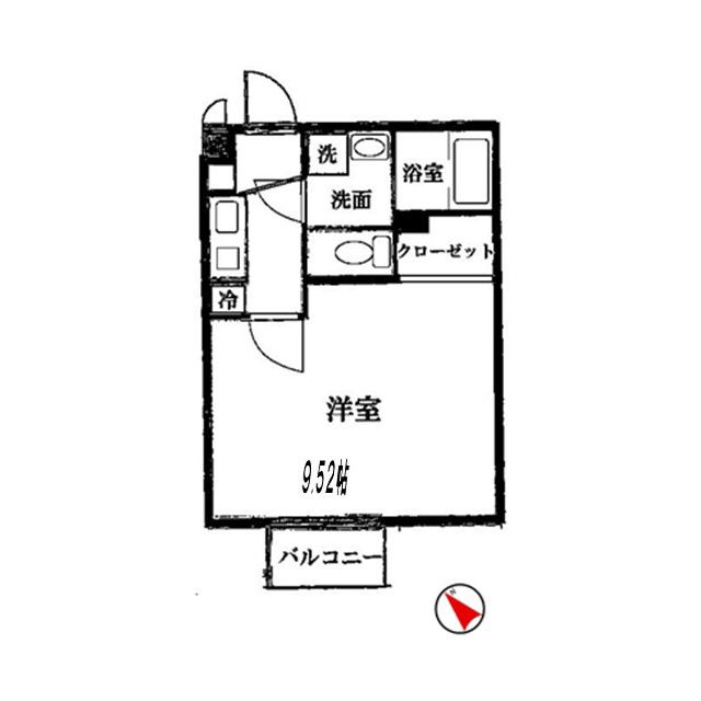 神奈川県：アムール Cerisierの賃貸物件画像