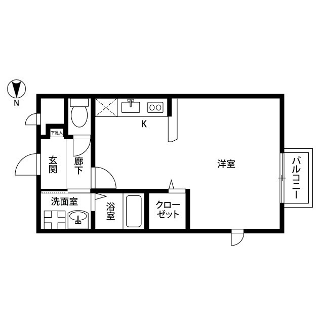 大阪府：アムール 松谷の賃貸物件画像