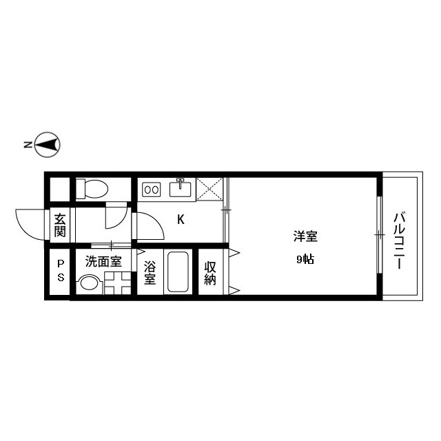 大阪府：アンプルールクラージュエトッフの賃貸物件画像