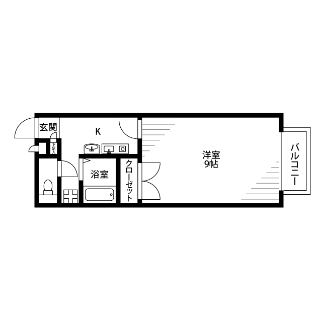 北海道：プレジール 助松の賃貸物件画像
