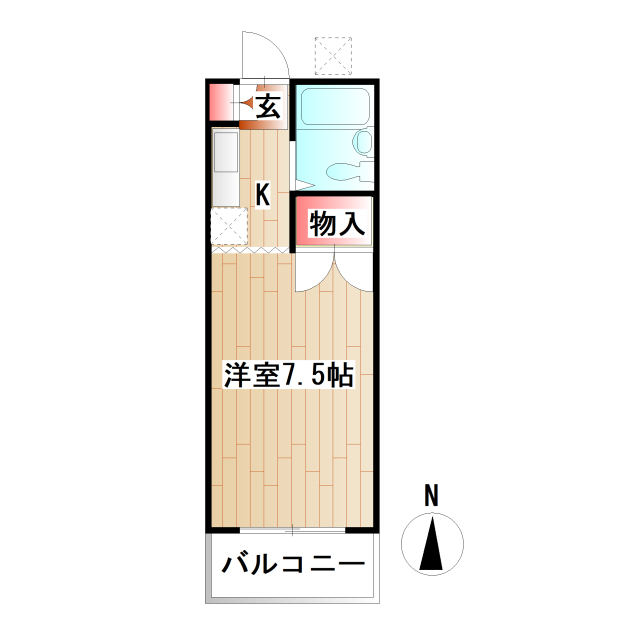 北海道：プルニエールひかりの賃貸物件画像