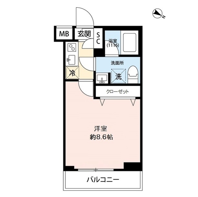 北海道：プレール・ドゥーク志村三丁目の賃貸物件画像