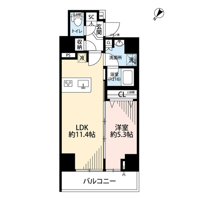北海道：プレール・ドゥーク押上Ⅳの賃貸物件画像