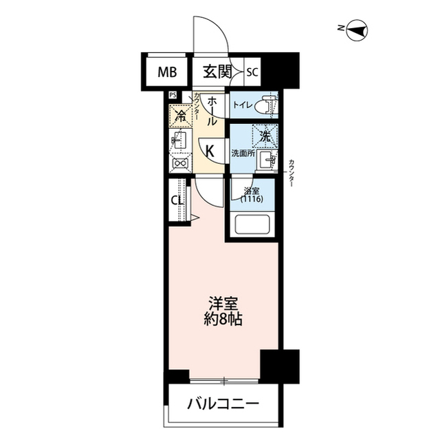 北海道：プレール・ドゥーク東雲Ⅲの賃貸物件画像