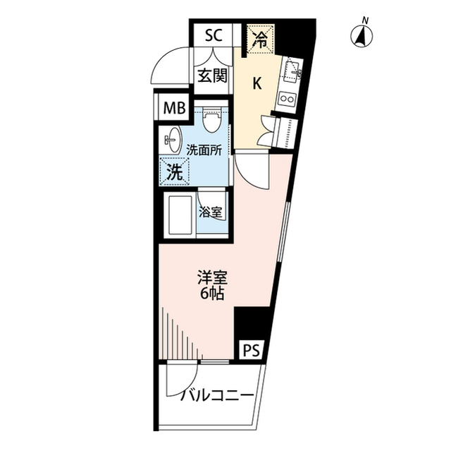 神奈川県：プレール・ドゥーク横濱紅葉坂の賃貸物件画像