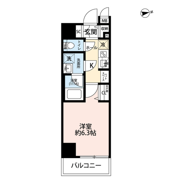 東京都：プレール・ドゥーク浅草Ⅳの賃貸物件画像
