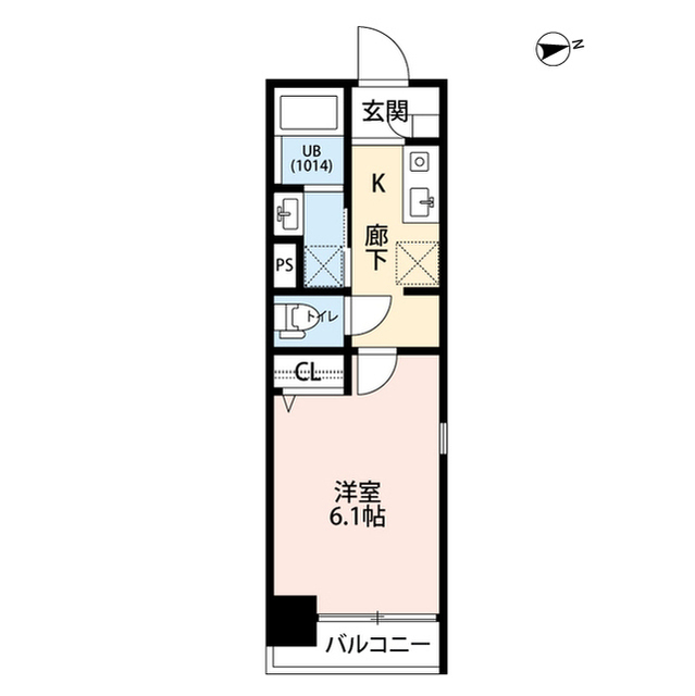 神奈川県：アムールサンヴィレッジ31の賃貸物件画像