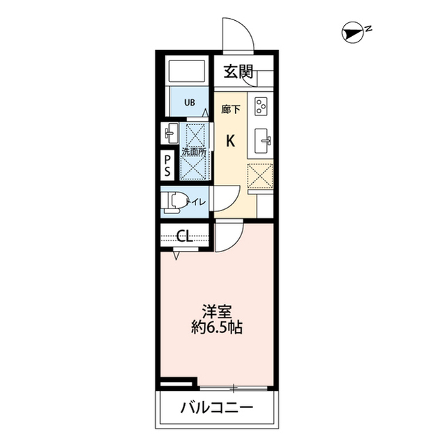 神奈川県：アムール橋本の賃貸物件画像