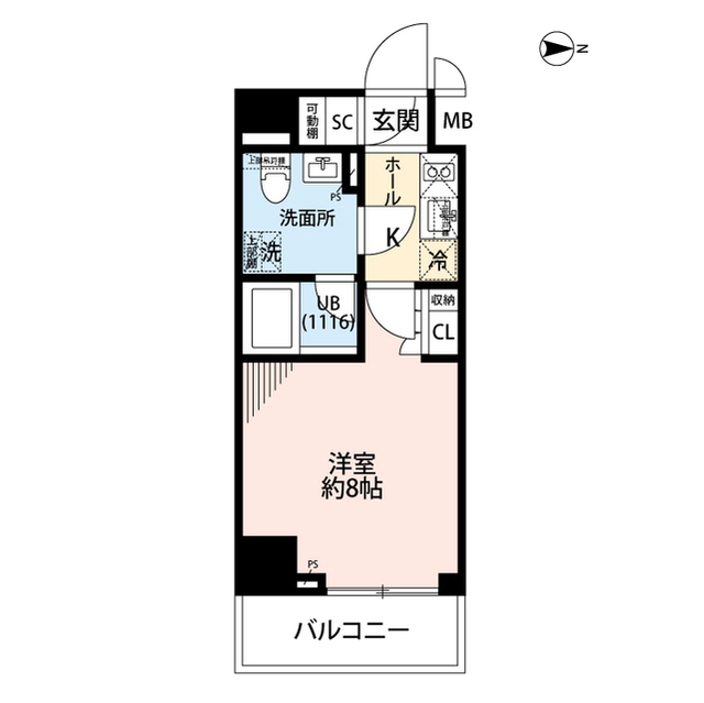 北海道：プレール・ドゥーク住吉Ⅳの賃貸物件画像