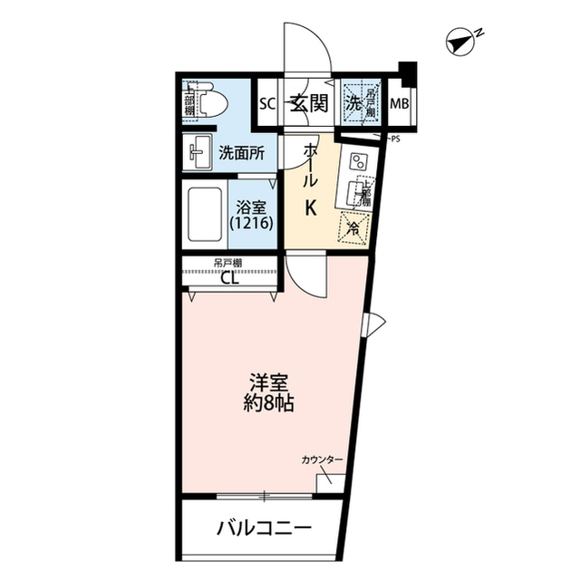 東京都：プレール・ドゥーク経堂の賃貸物件画像