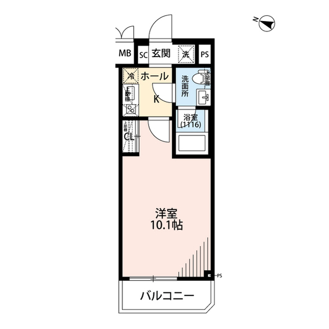 東京都：プレール・ドゥーク中板橋Ⅱの賃貸物件画像
