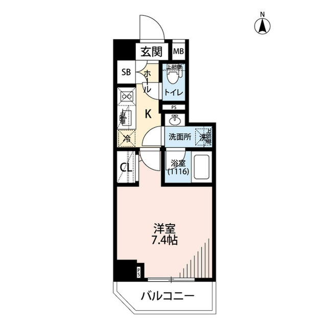 東京都：プレール・ドゥーク大森町Ⅱの賃貸物件画像