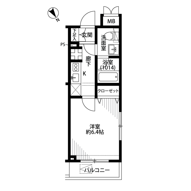 ：プレール・ドゥーク上池袋の賃貸物件画像