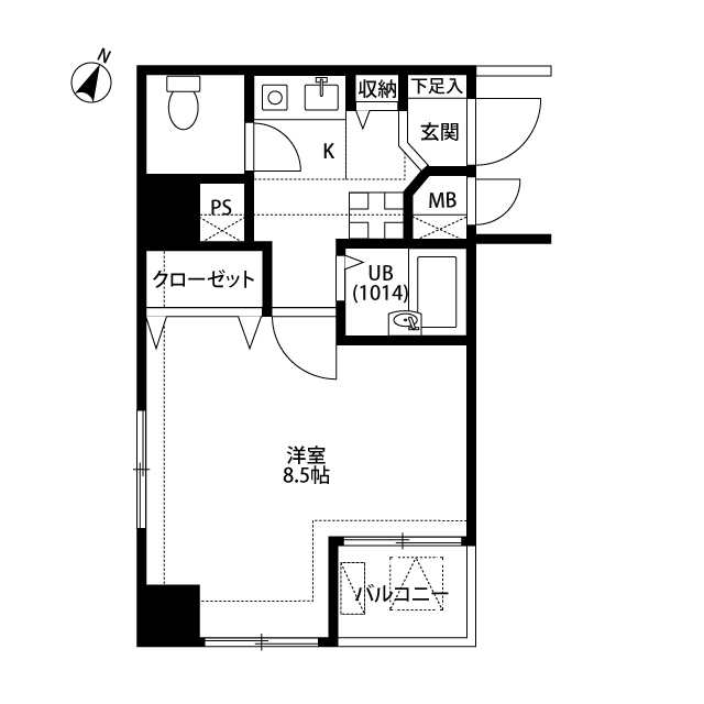 ：プレール市ヶ谷納戸町の賃貸物件画像