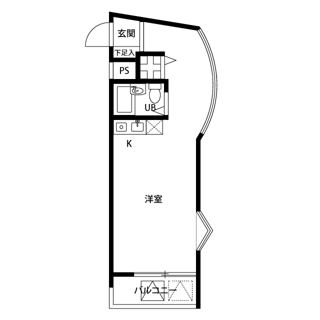 東京都：プレール中野Ⅱの賃貸物件画像