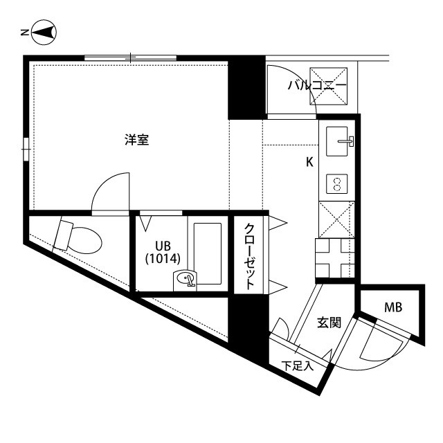 北海道：プレール南馬込の賃貸物件画像
