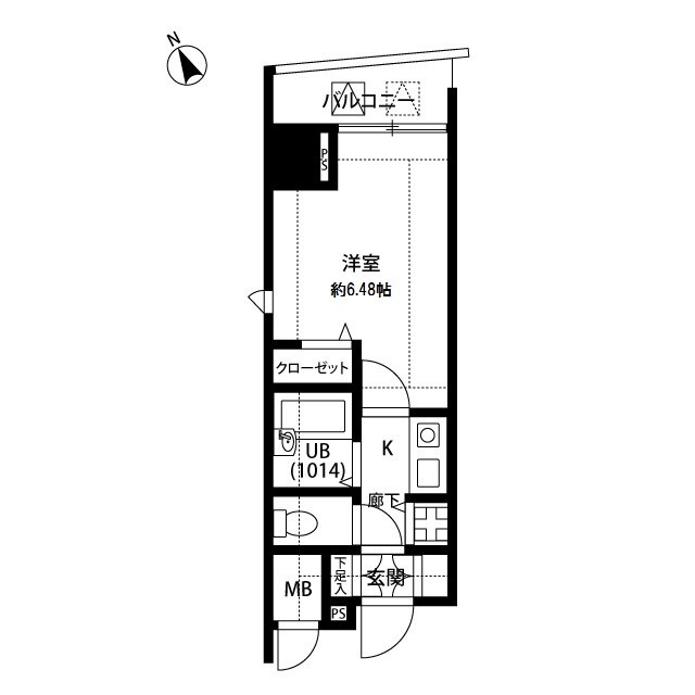 東京都：プレール武蔵小山弐番館の賃貸物件画像