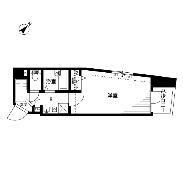 東京都：プレール荻窪弐番館の賃貸物件画像