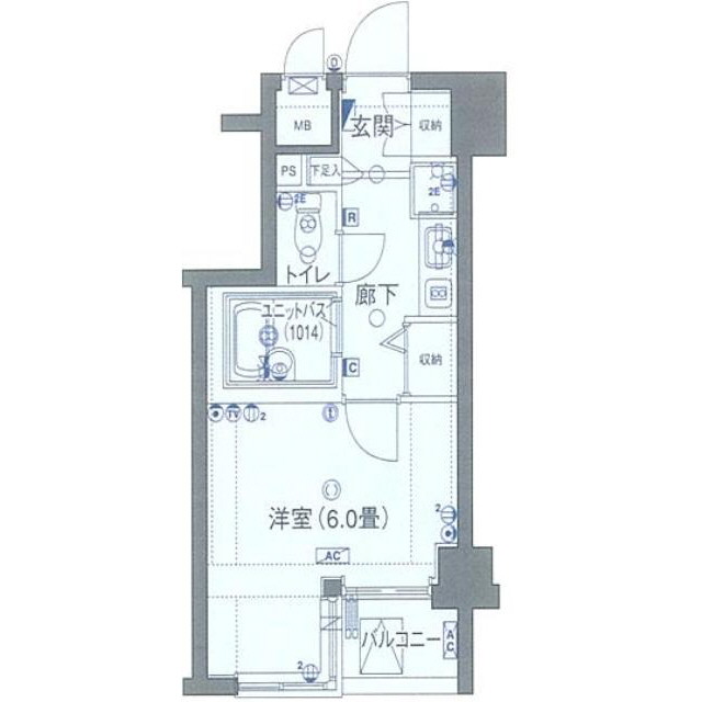 北海道：プレール新宿落合の賃貸物件画像