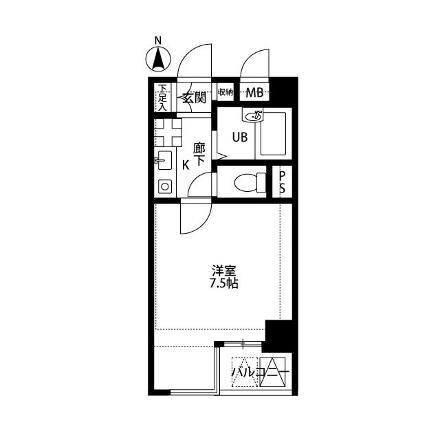 北海道：プレール新宿落合の賃貸物件画像