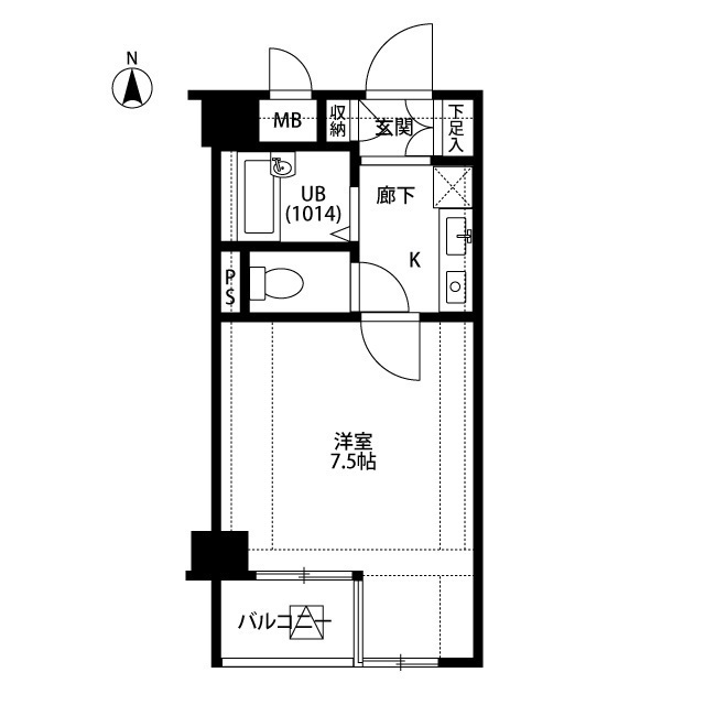 北海道：プレール新宿落合の賃貸物件画像