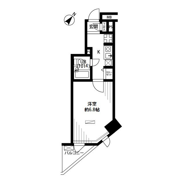北海道：プレール・ドゥーク笹塚の賃貸物件画像