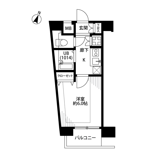東京都：プレール・ドゥーク文京本駒込の賃貸物件画像