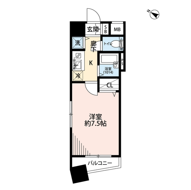 東京都：プレール・ドゥーク水天宮の賃貸物件画像