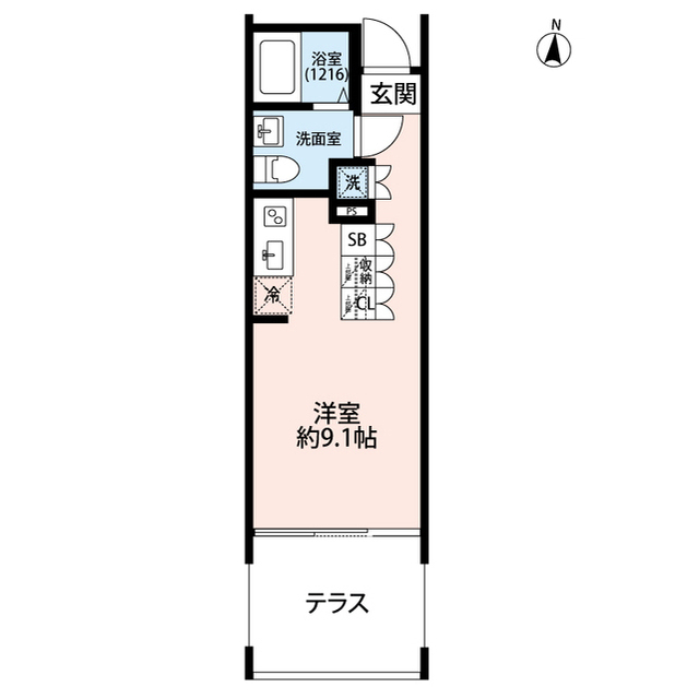東京都：プレール・ドゥーク門前仲町の賃貸物件画像