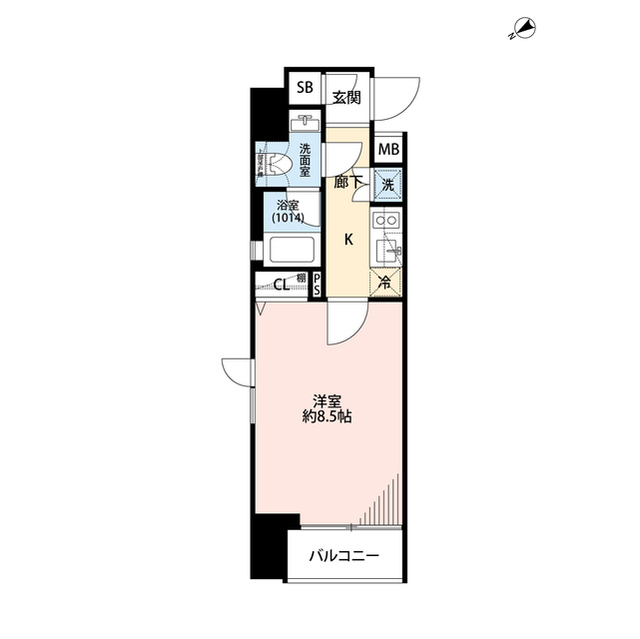 北海道：プレール・ドゥーク銀座東の賃貸物件画像