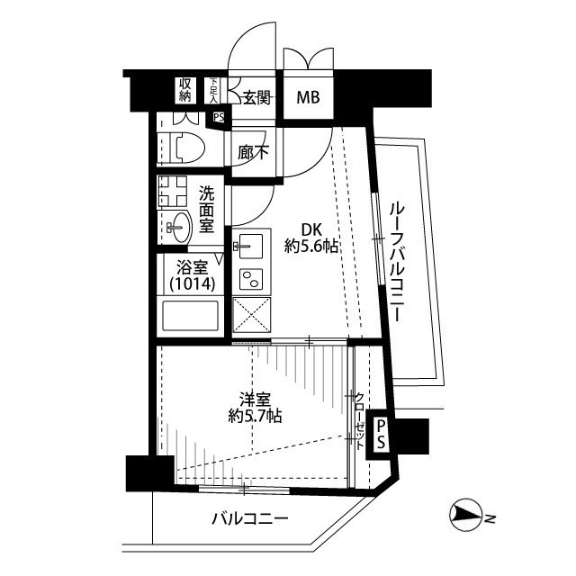 東京都：プレール・ドゥーク東京EASTの賃貸物件画像