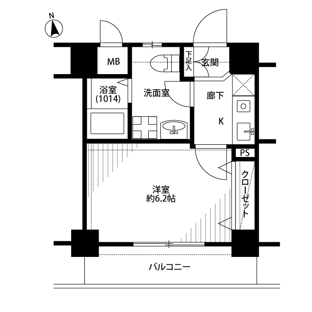 北海道：プレール・ドゥーク早稲田の賃貸物件画像