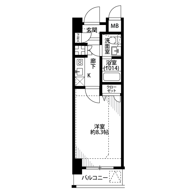 東京都：プレール・ドゥーク東京EASTⅢの賃貸物件画像