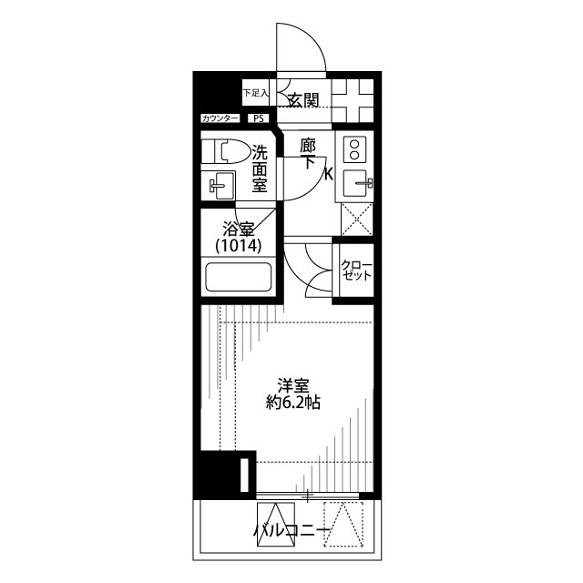 東京都：プレール・ドゥーク北新宿Ⅳの賃貸物件画像