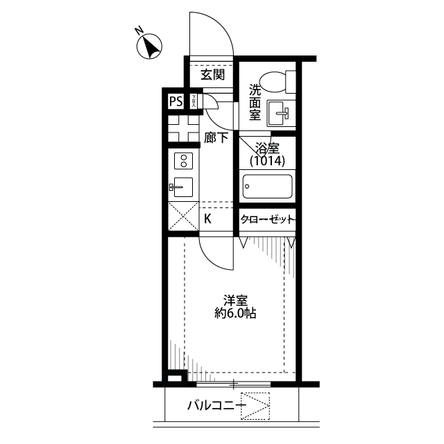 東京都：プレール・ドゥーク上池袋の賃貸物件画像