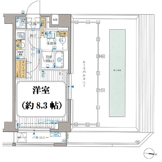 東京都：プレール・ドゥーク豊洲スクエアの賃貸物件画像
