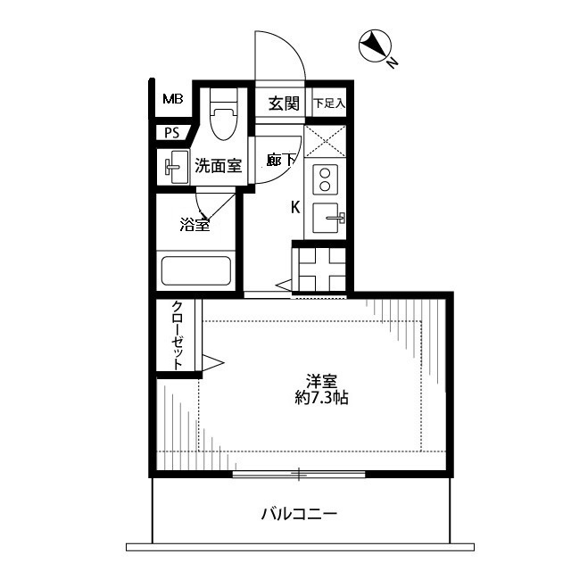 東京都：プレール・ドゥーク下井草の賃貸物件画像