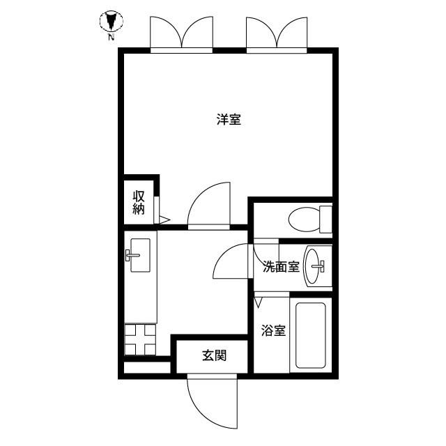 葵ハイツの画像