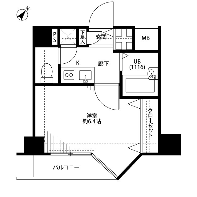 東京都：プレール・ドゥーク水天宮Ⅱの賃貸物件画像