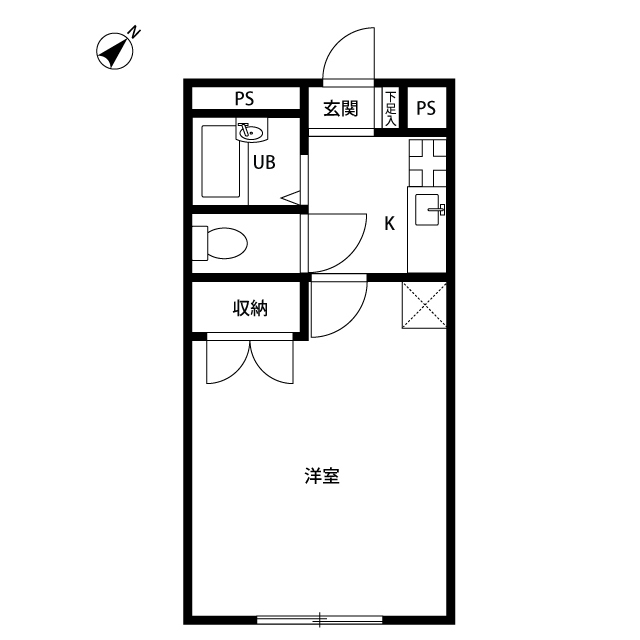 ：アムール松村の賃貸物件画像