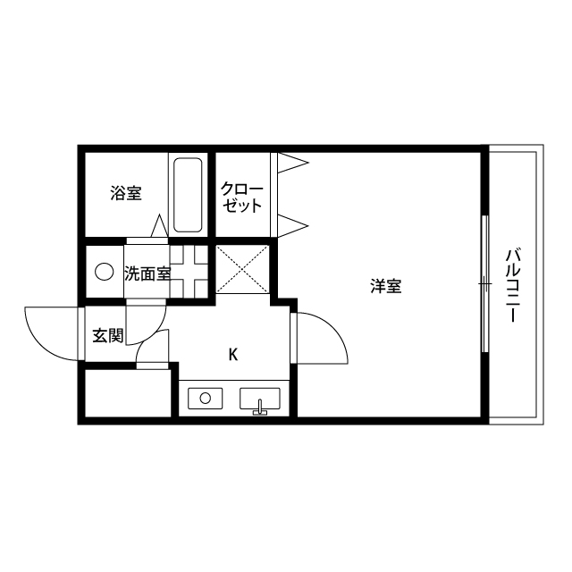 北海道：アムール 美貴の賃貸物件画像