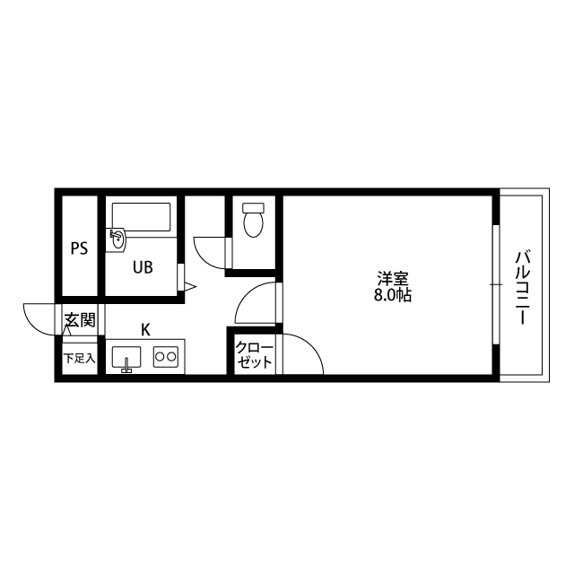 北海道：アムール 上新庄の賃貸物件画像