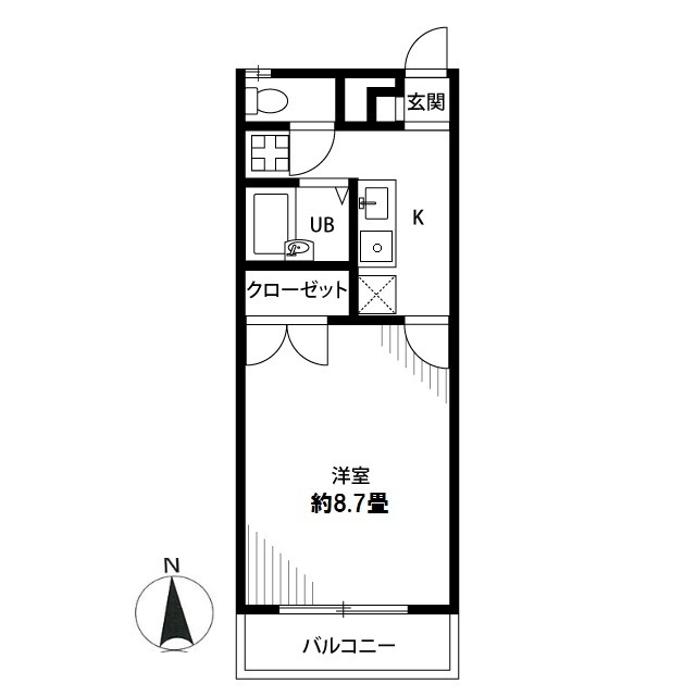 神奈川県：アムール リヴェールの賃貸物件画像