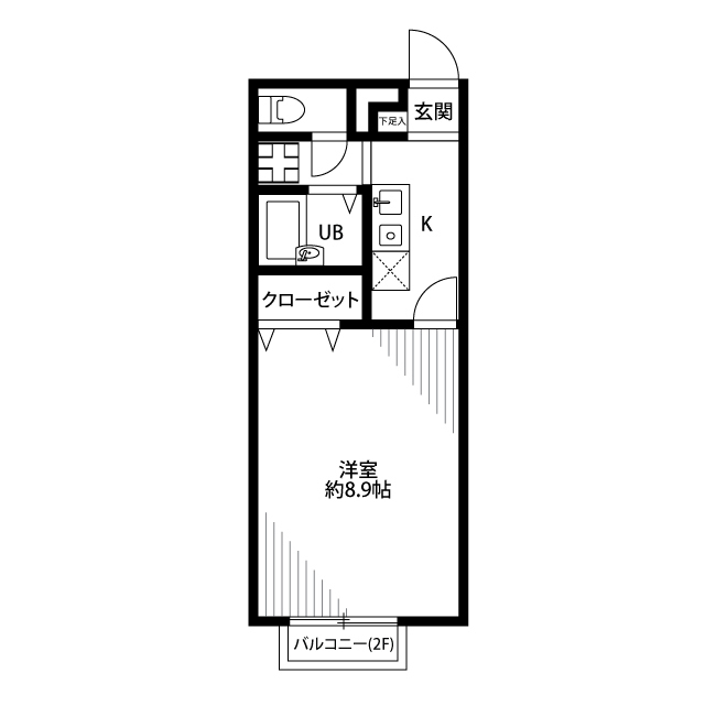 千葉県：アムール グリーンビレッジⅢの賃貸物件画像