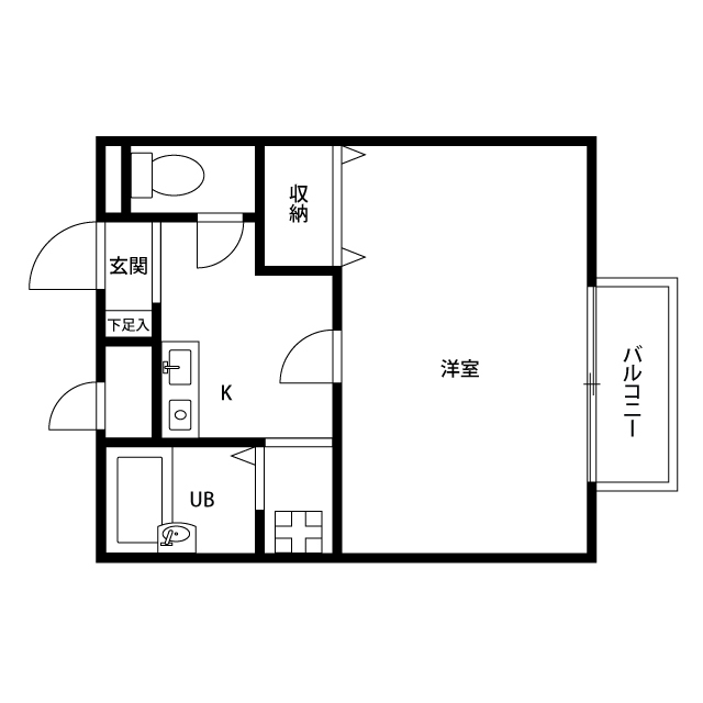 北海道：アムール 水口の賃貸物件画像