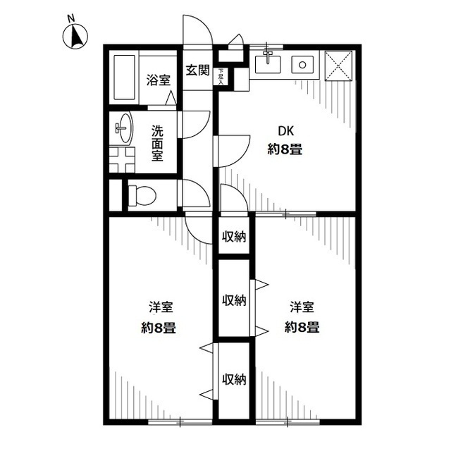 北海道：アムール 飯島の賃貸物件画像