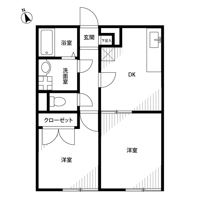 神奈川県：アムール 井ノ城の賃貸物件画像