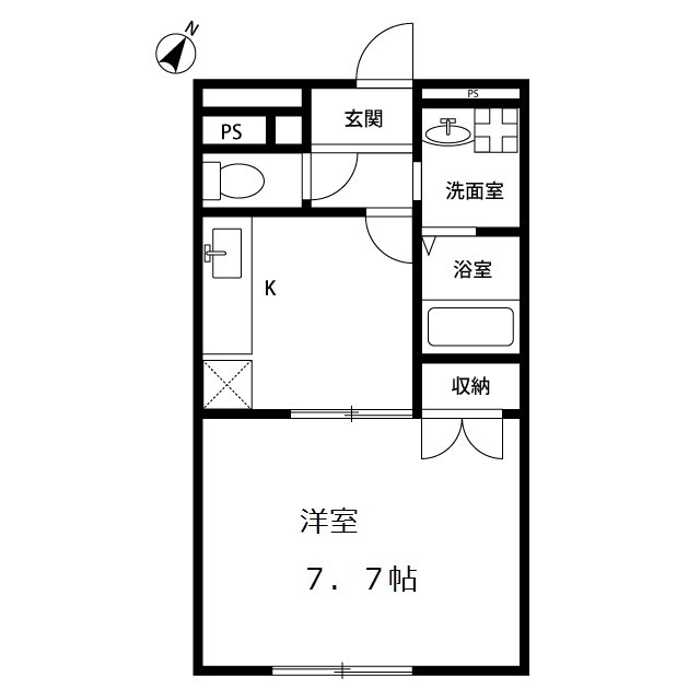 東京都：アムール 琴Ⅱの賃貸物件画像